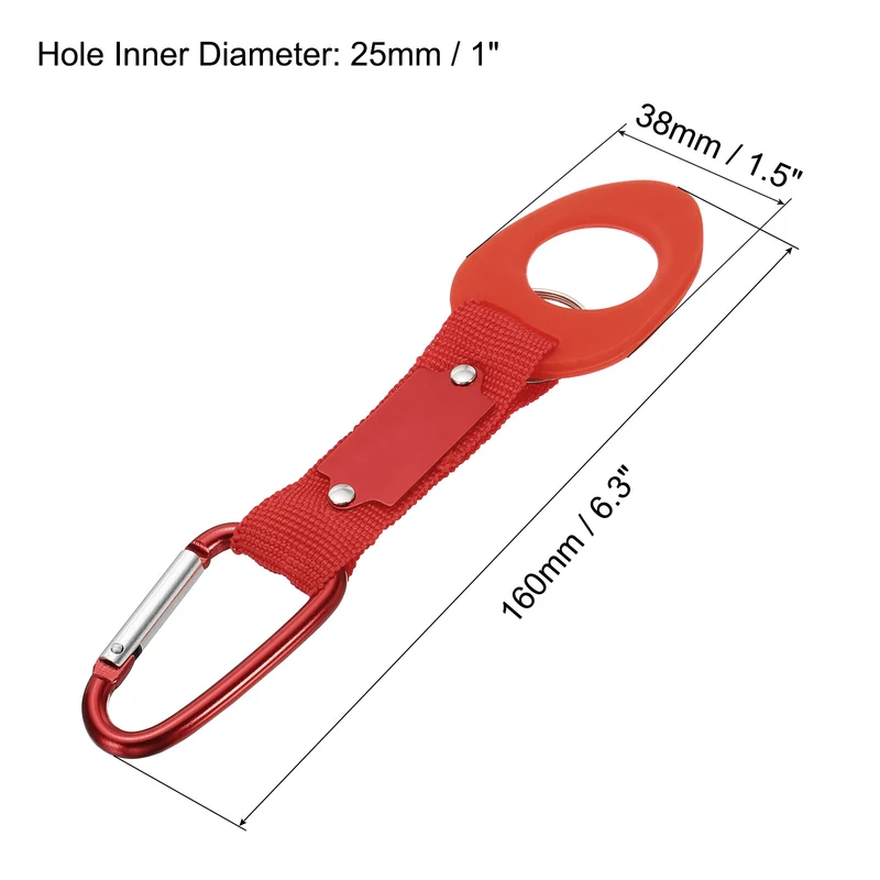 Bottle Hanging Buckle Clip Water Bottle Ring W D-Ring Hook