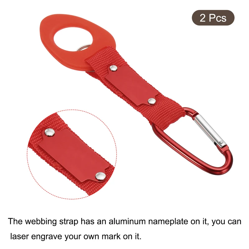Bottle Hanging Buckle Clip Water Bottle Ring W D-Ring Hook