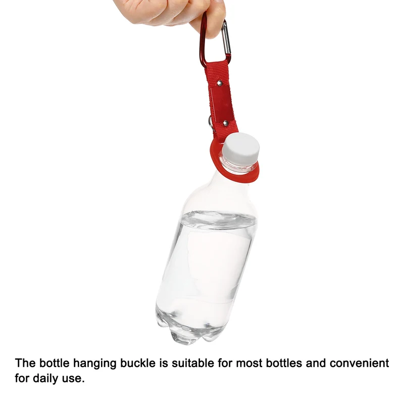 Bottle Hanging Buckle Clip Water Bottle Ring W D-Ring Hook