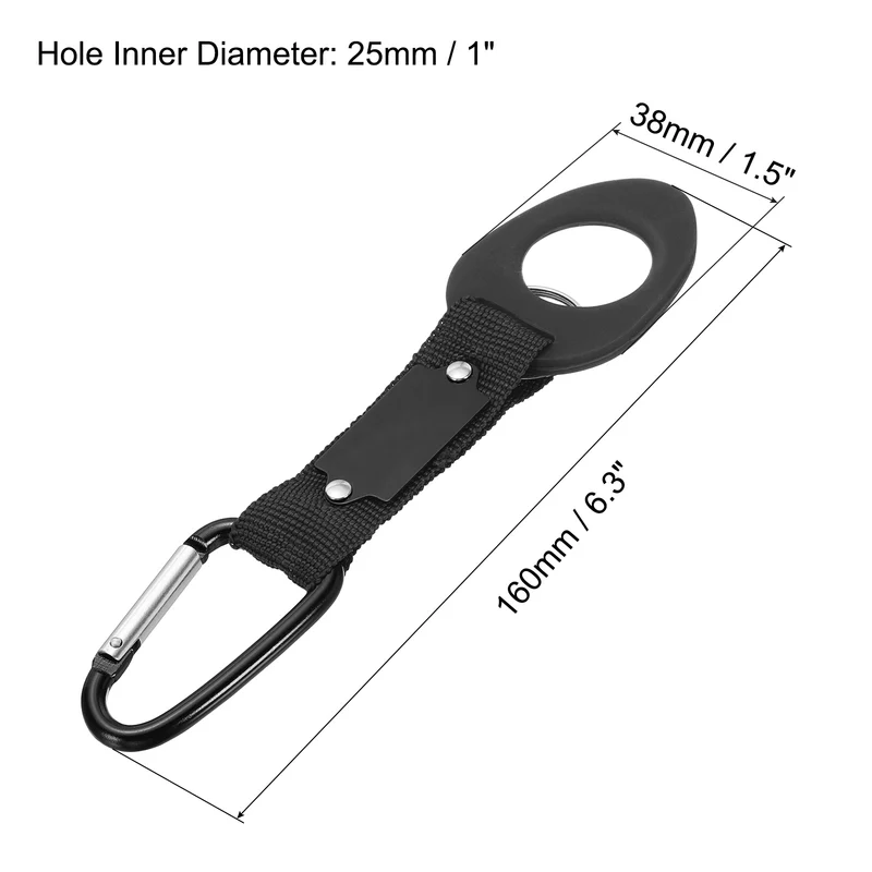 Bottle Hanging Buckle Clip Water Bottle Ring W D-Ring Hook