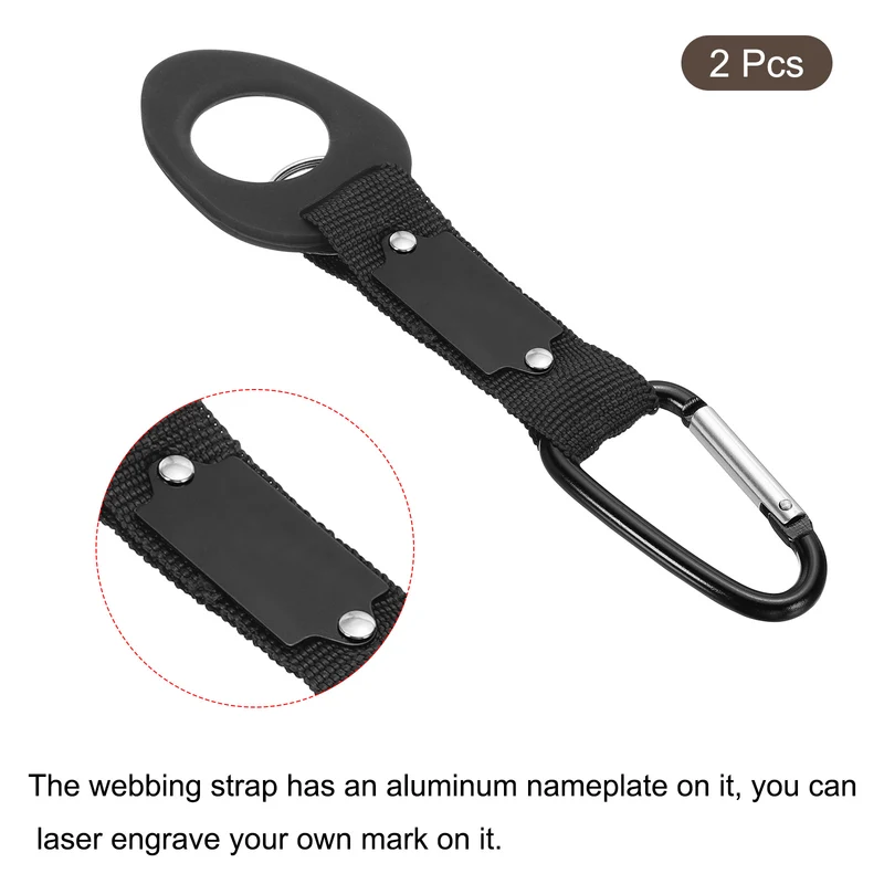 Bottle Hanging Buckle Clip Water Bottle Ring W D-Ring Hook