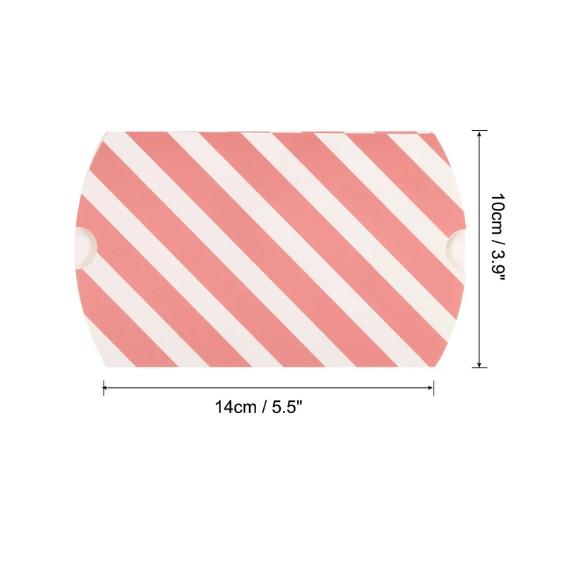 Pillow Box Wedding Gift Boxes Paper Box for Gift Wrap Wedding Parties