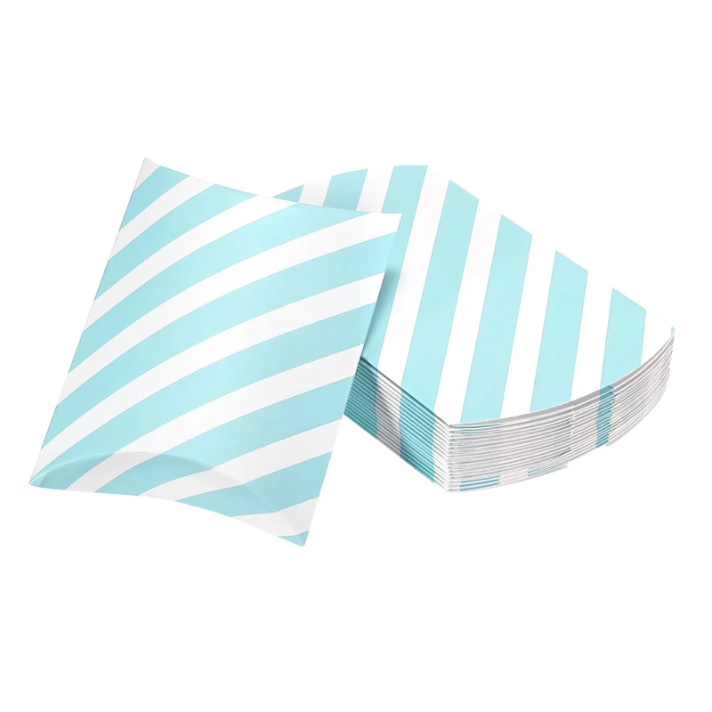 Pillow Box Wedding Gift Boxes Paper Box for Gift Wrap Wedding Parties
