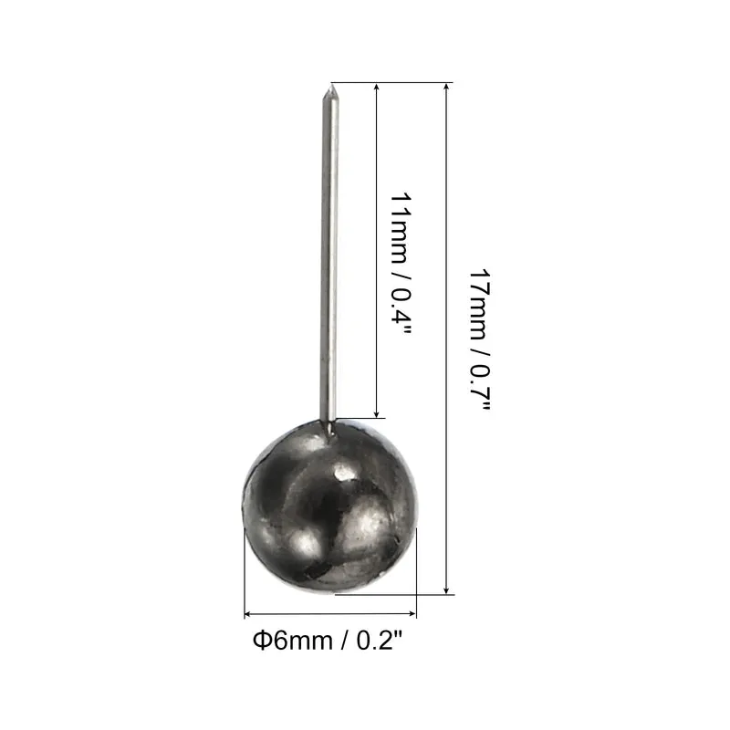 Push Pins, Round Head Map Tacks Thumb Steel Point for World Maps Fabric Marking