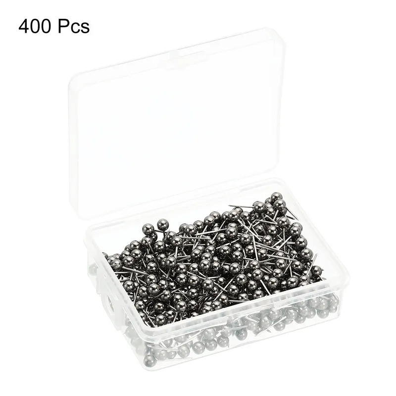 Push Pins, Round Head Map Tacks Thumb Steel Point for World Maps Cork Boards