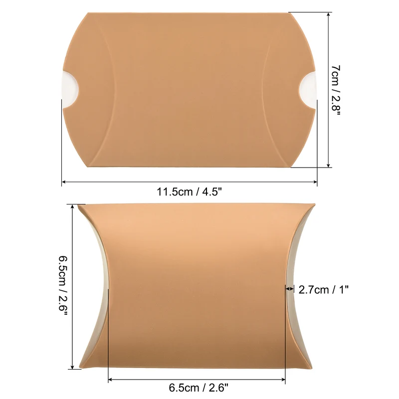 Pillow Boxes Wedding Gift Box Paper Box for Gift Wrap Wedding Party