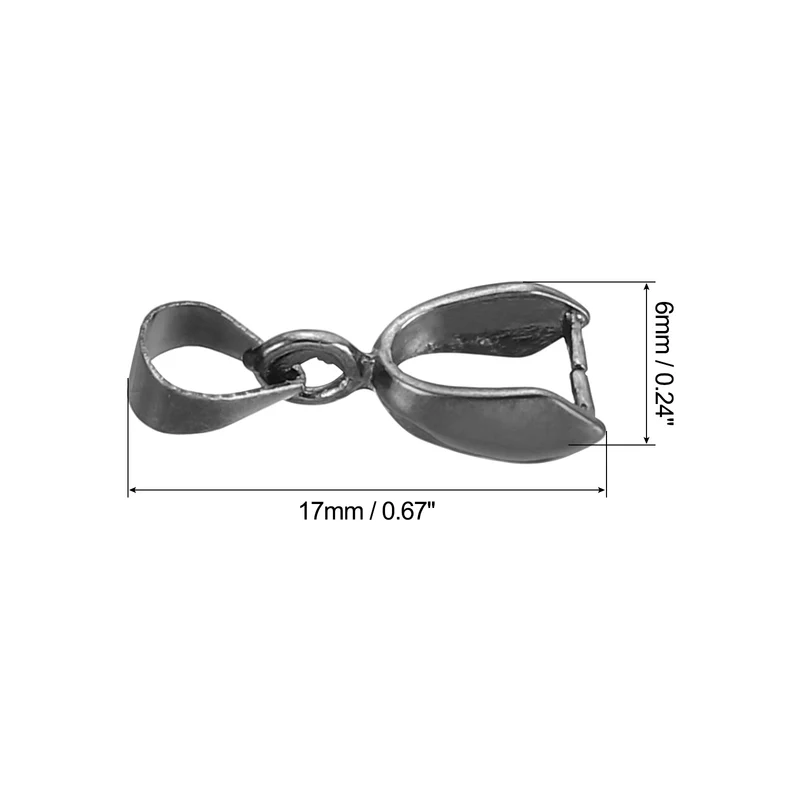 Pendant Bail Clips Metal Pendant Clasp Buckle