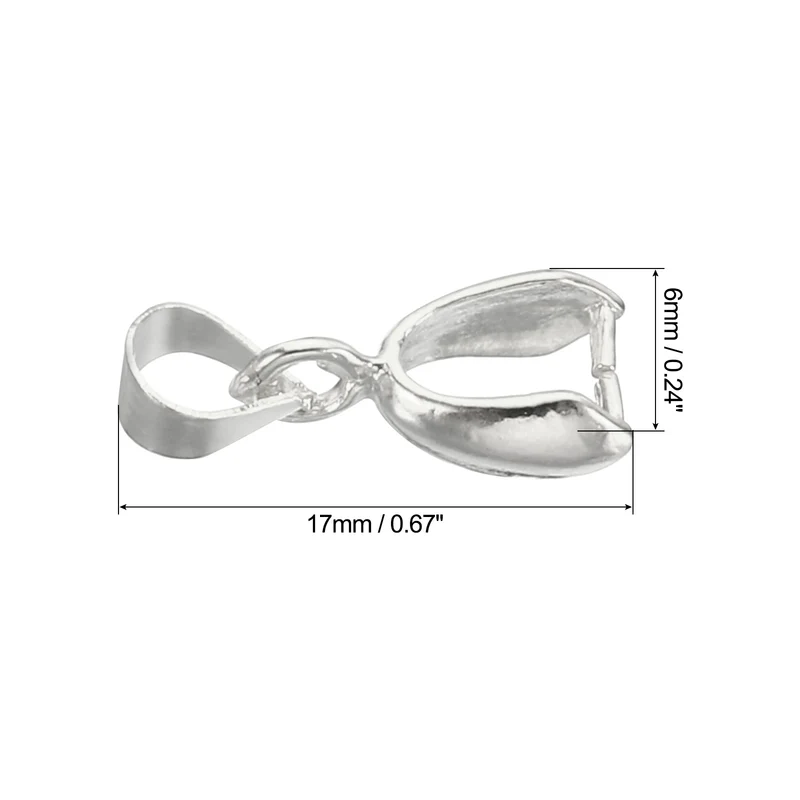 Pendant Bail Clips Metal Pendant Clasp Buckle