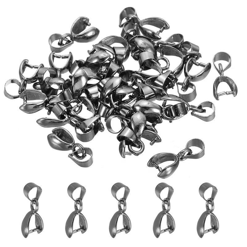 Pendant Bail Clips Metal Pendant Clasp Buckle