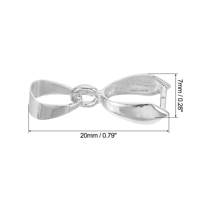Pendant Bail Clips Metal Pendant Clasp Buckle