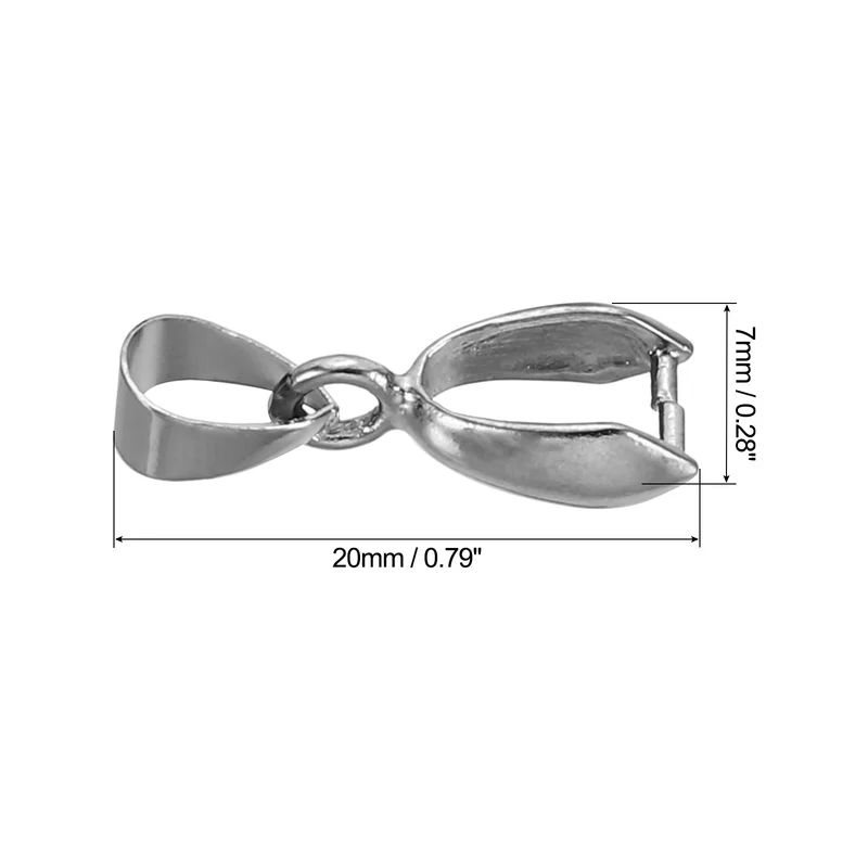 Pendant Bail Clips Metal Pendant Clasp Buckle