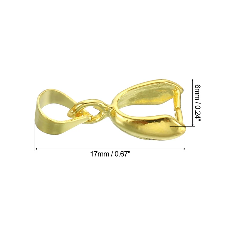 Pendant Bail Clips Metal Pendant Clasp Buckle