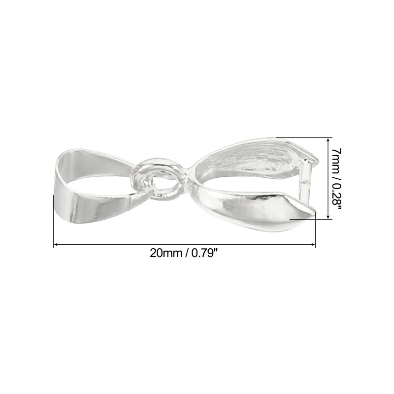 Pendant Bail Clips Metal Pendant Clasp Buckle