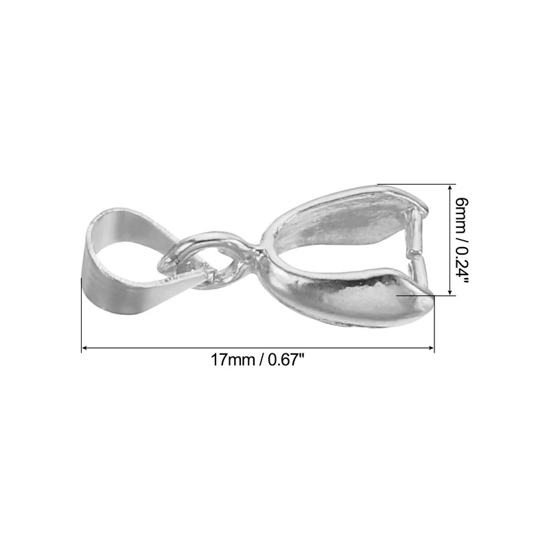 Pendant Bail Clips Metal Pendant Clasp Buckle