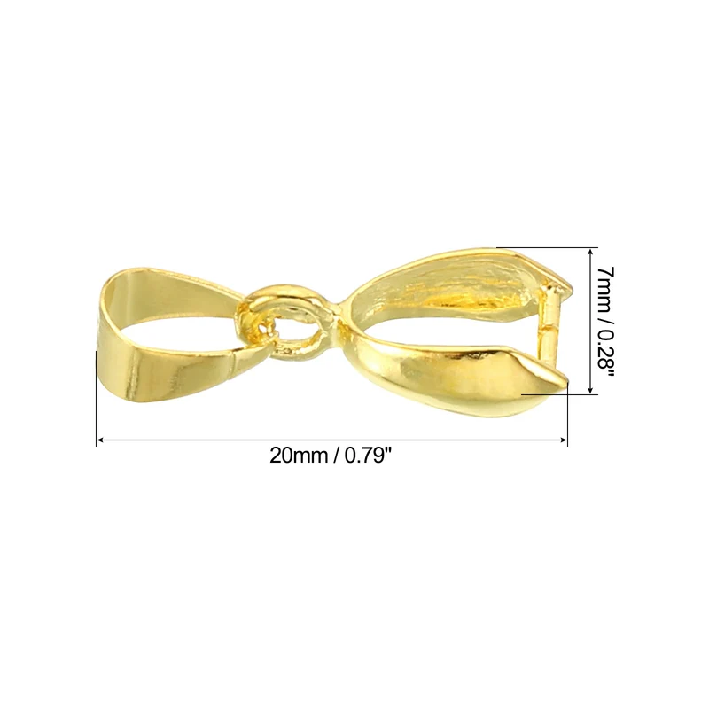 Pendant Bail Clips Metal Pendant Clasp Buckle