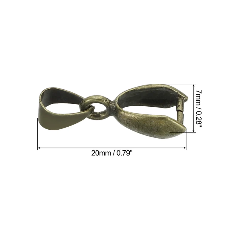 Pendant Bail Clips Metal Pendant Clasp Buckle