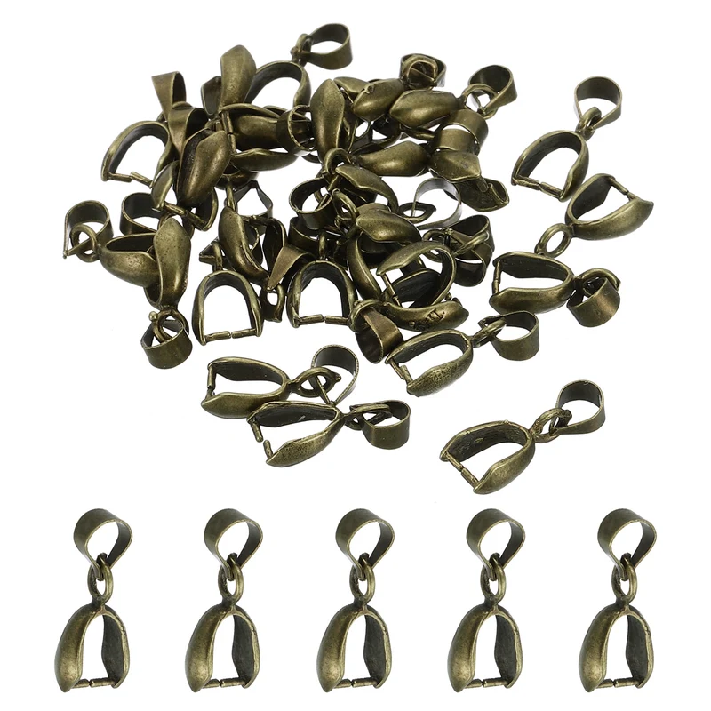 Pendant Bail Clips Metal Pendant Clasp Buckle