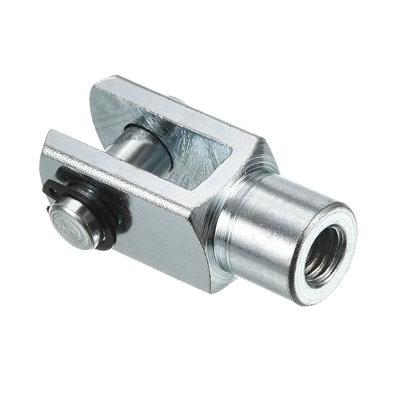 Air Cylinder Rod Clevis End, Female Thread Y Connector for Air Cylinder Foot Mounting Work