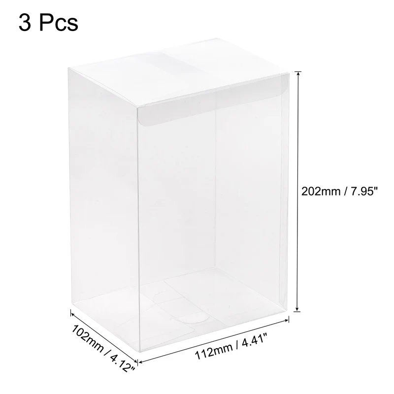 Plastic Retail Boxes with Protective Film