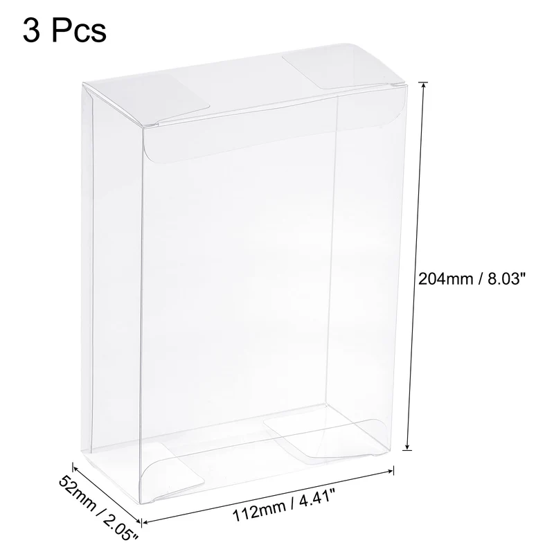 Plastic Retail Boxes with Protective Film