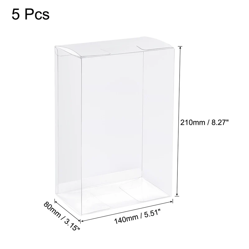 Plastic Retail Boxes with Protective Film