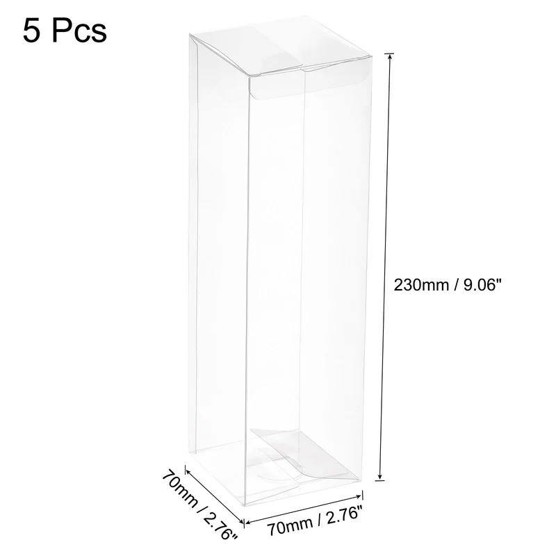 Plastic Retail Boxes with Protective Film