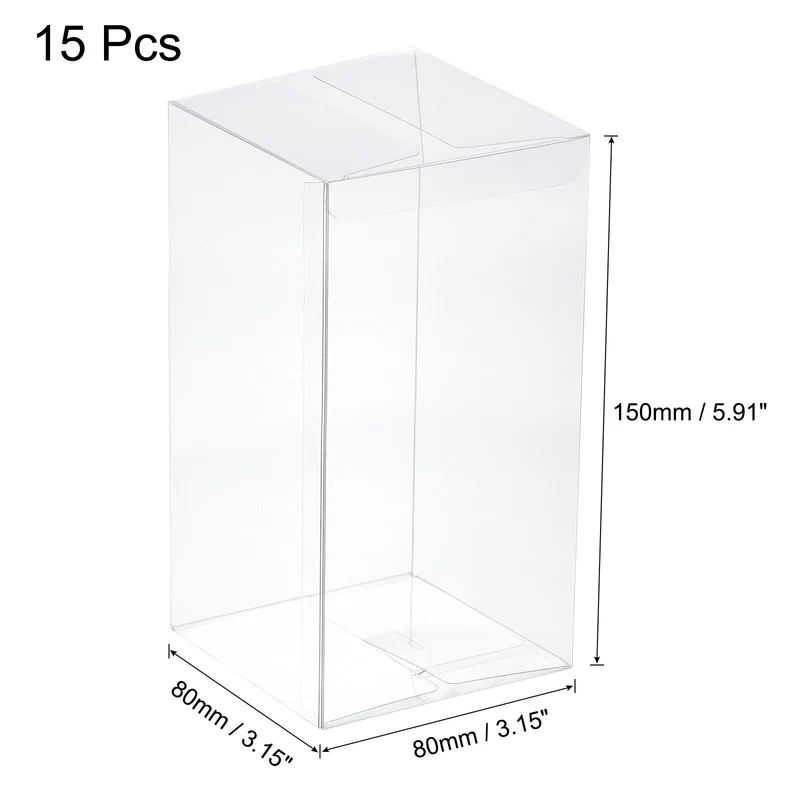Plastic Retail Boxes with Protective Film