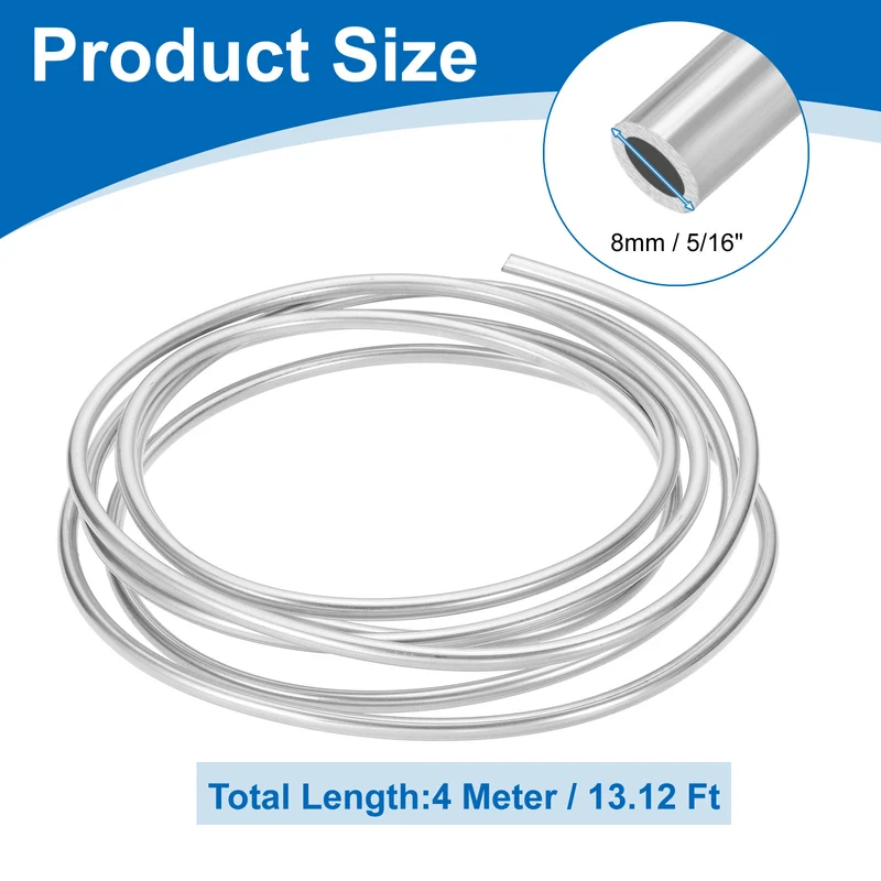 5/16" OD x 13 ft Industrial 304 Stainless Steel Tube(Wall Thickness 0.5mm)