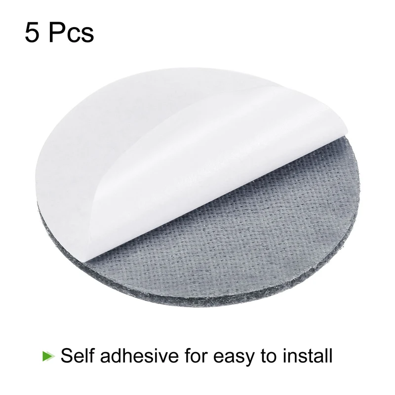 Uxcell Hook and Loop Gripper - Round Powerful Tape for Tablecloth Bed Sheet Rugs
