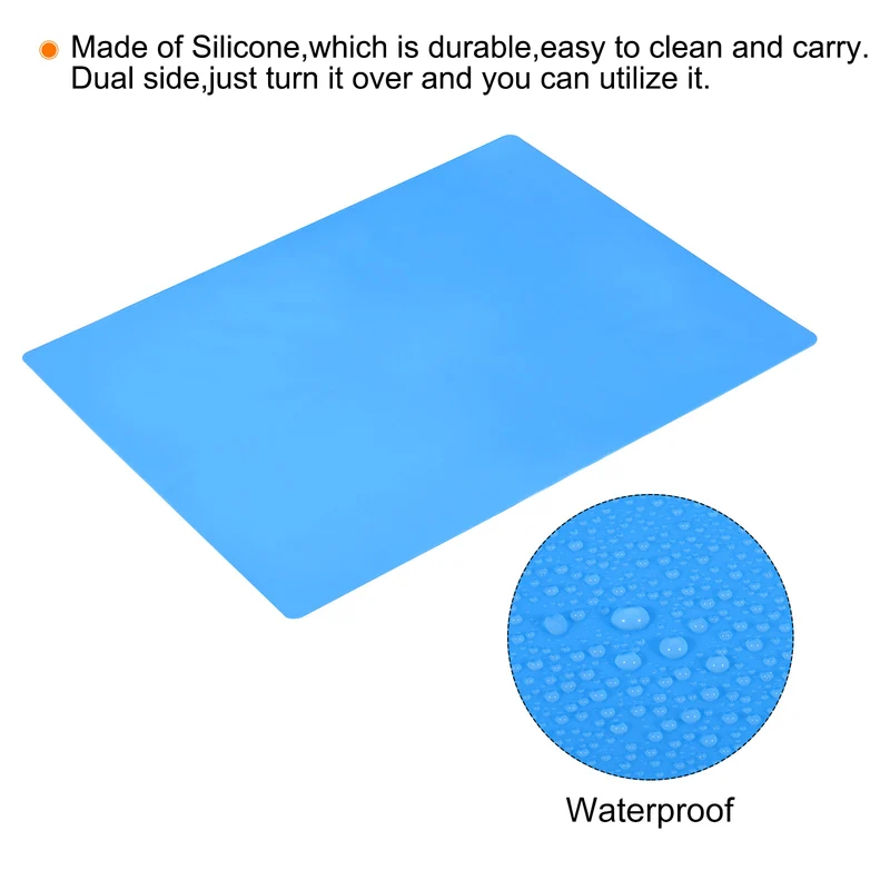 Silicone Mat, Non-Slip Resin Casting Crafts Pad Sheets Protector