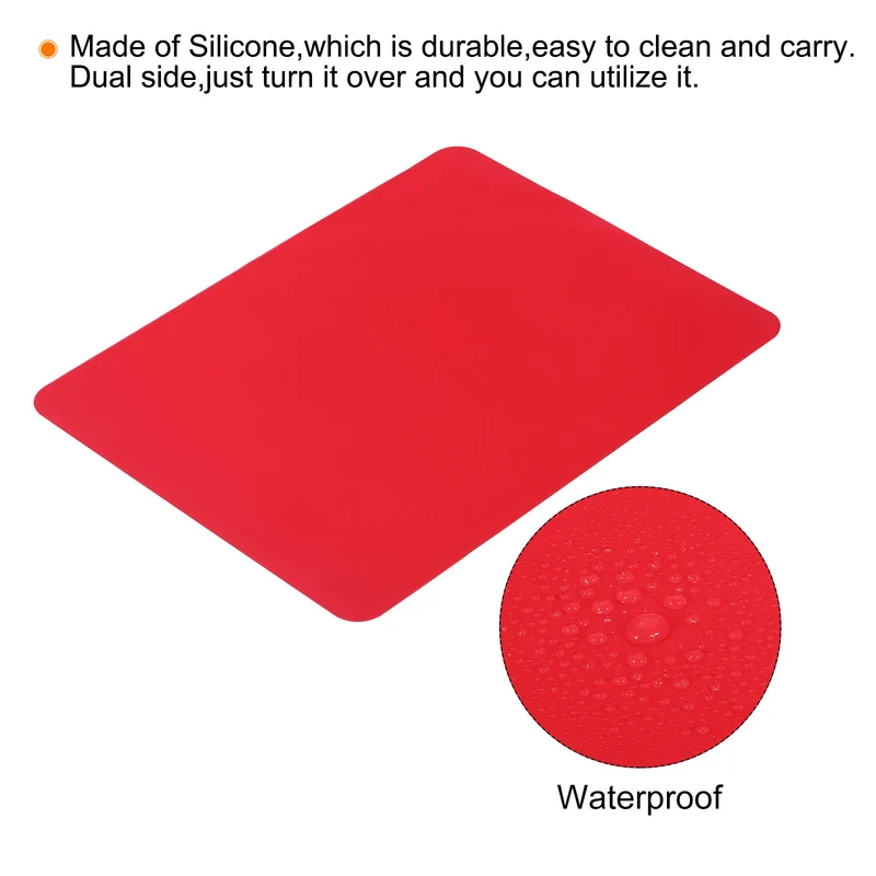 Silicone Mat, Non-Slip Resin Casting Crafts Pad Sheets Protector