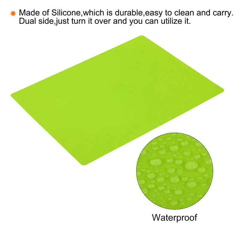 Silicone Mat, Non-Slip Resin Casting Crafts Pad Sheets Protector