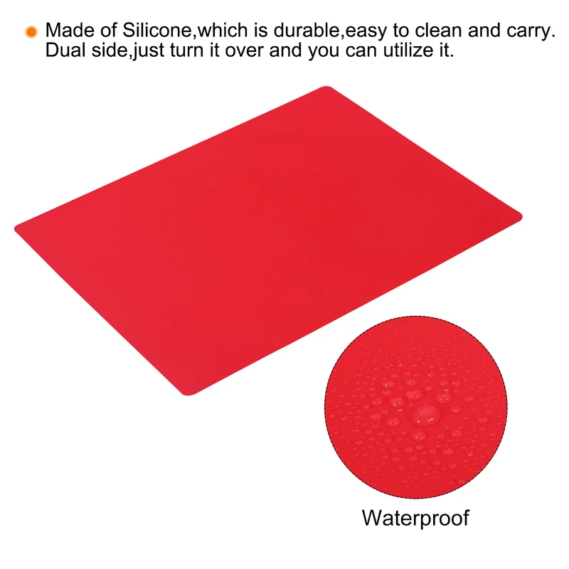 Silicone Mat, Non-Slip Resin Casting Crafts Pad Sheets Protector
