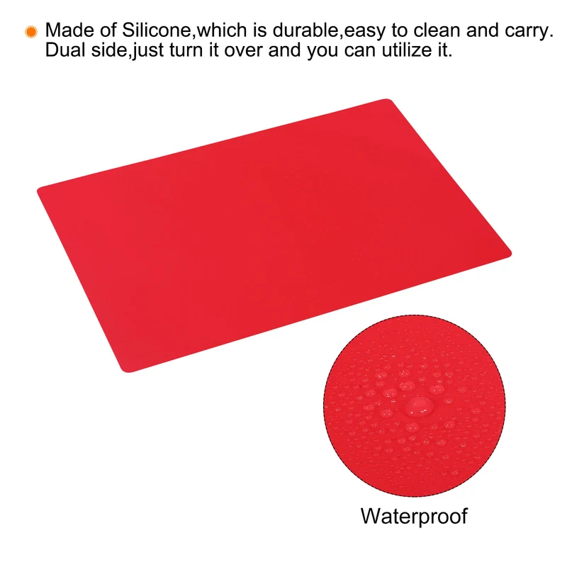 Silicone Mat, Non-Slip Resin Casting Crafts Pad Sheets Protector