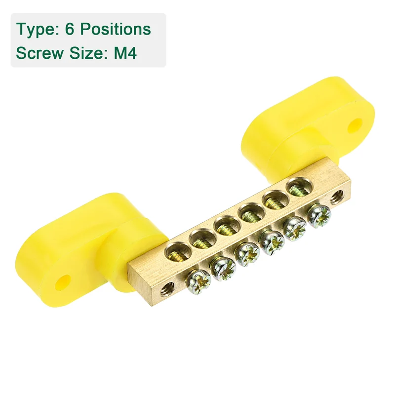 Terminal Ground Bar Screw Block Barrier Terminal Block for Electric Distribution