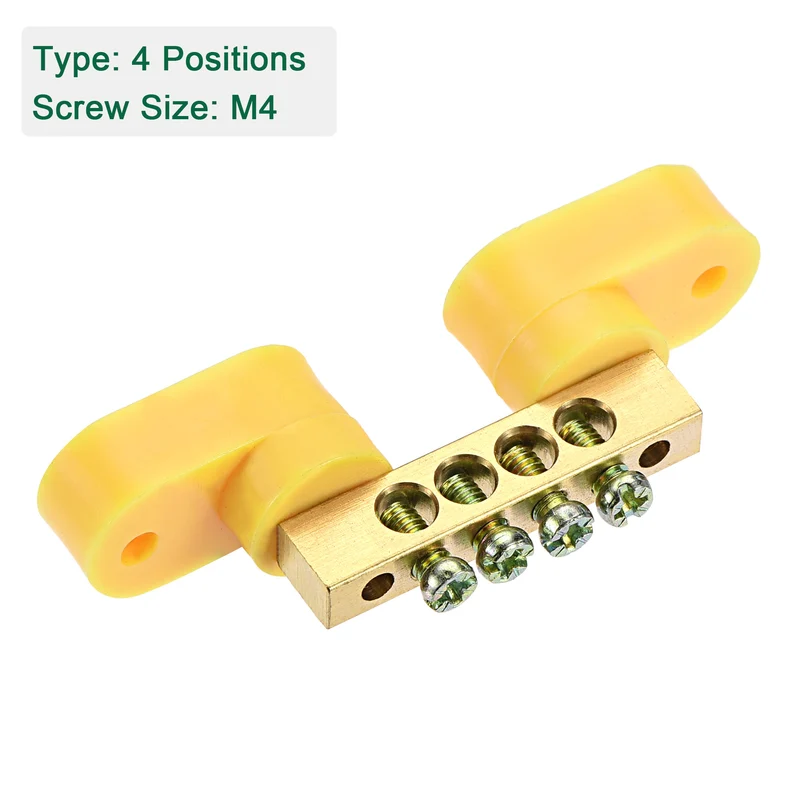 Terminal Ground Bar Screw Block Barrier Terminal Block for Electric Distribution