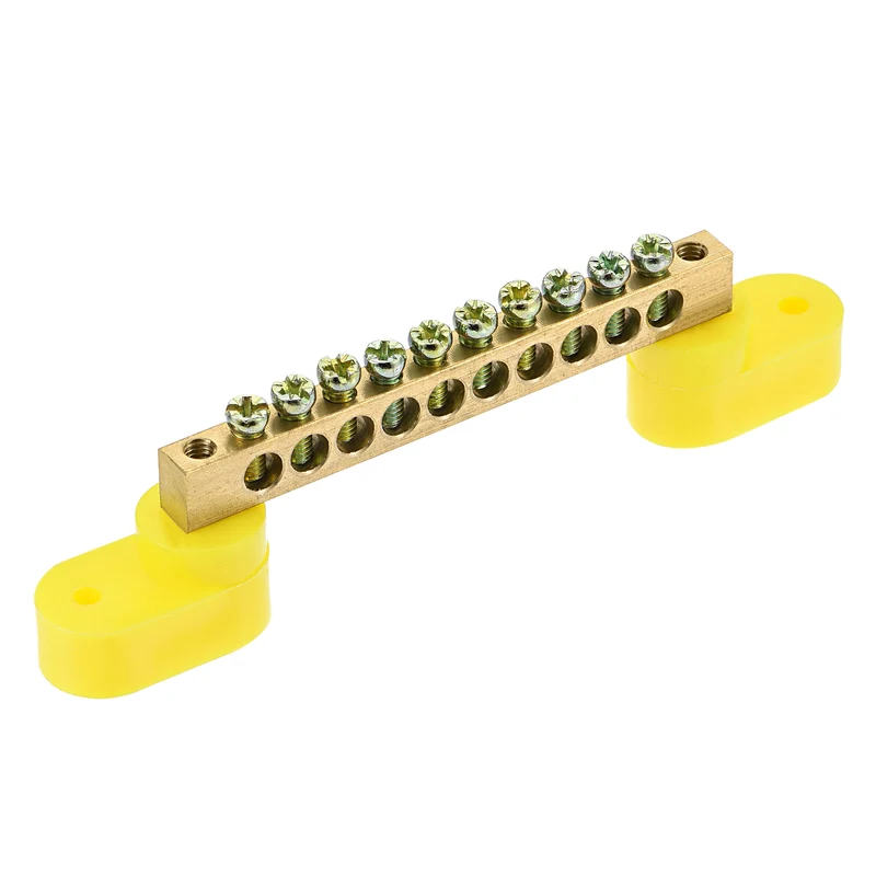 Terminal Ground Bar Screw Block Barrier Terminal Block for Electric Distribution