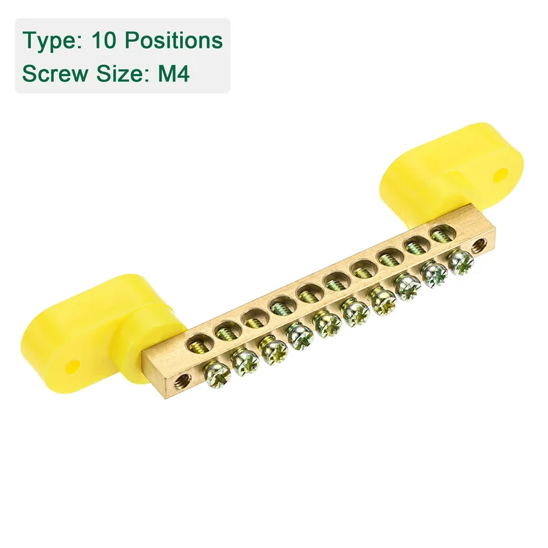 Terminal Ground Bar Screw Block Barrier Terminal Block for Electric Distribution