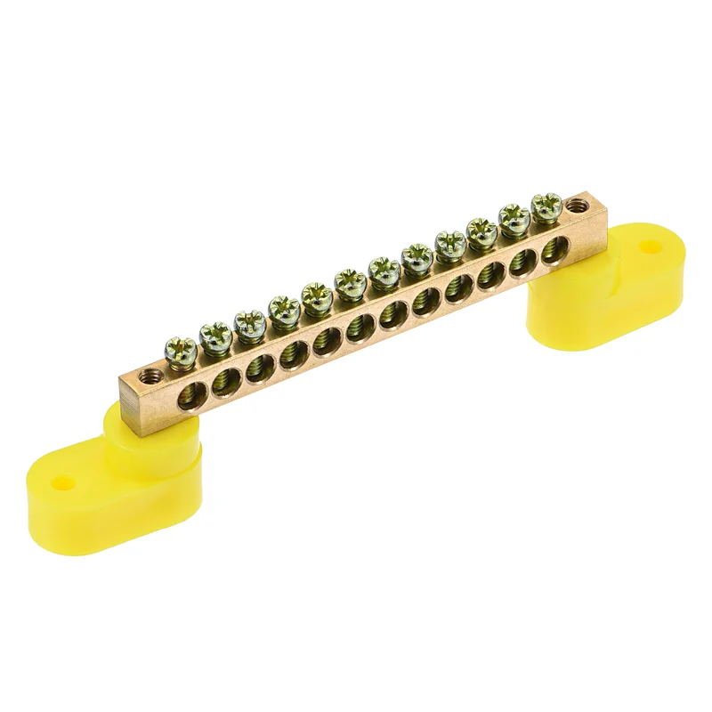 Terminal Ground Bar Screw Block Barrier Terminal Block for Electric Distribution