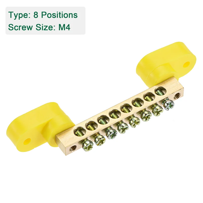 Terminal Ground Bar Screw Block Barrier Terminal Block for Electric Distribution