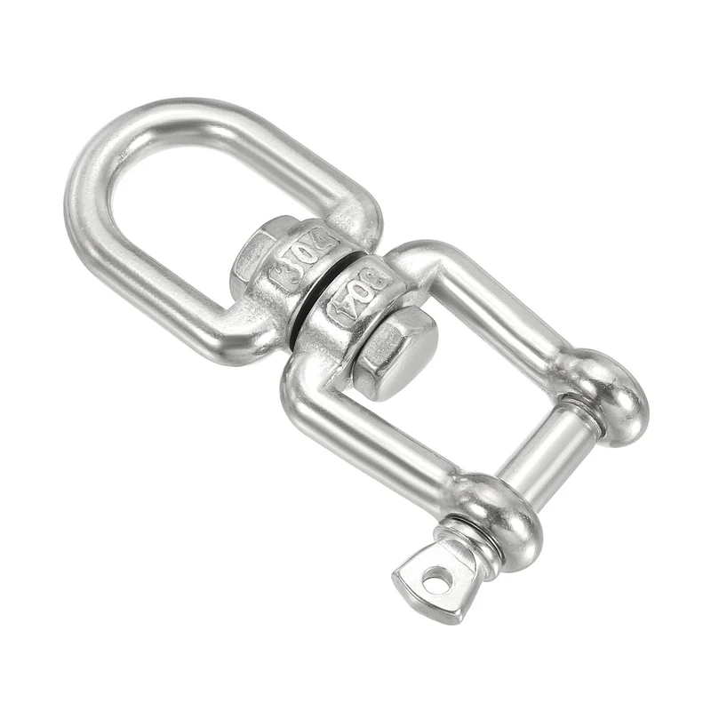 Double Ended Swivel Hook M8 Working Load 475kg/1047lbs, for Hanging