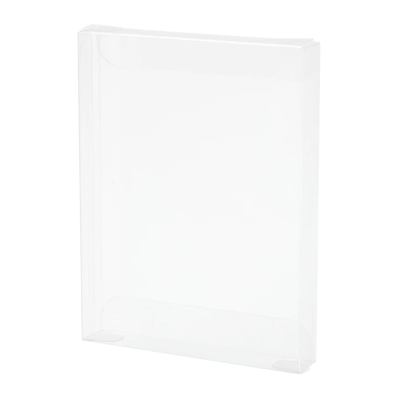 Plastic Retail Boxes 92x15x122mm with Protective Film Clear for Candy 10Pcs