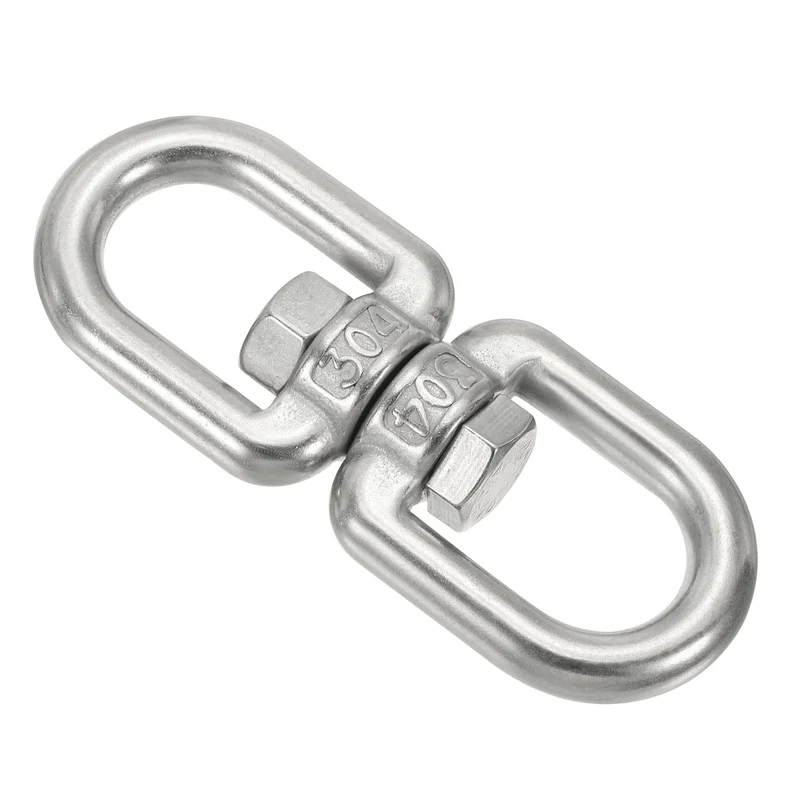 Double Ended Swivel Eye Hook M12 Working Load 1250kg/2755lbs, for Hanging