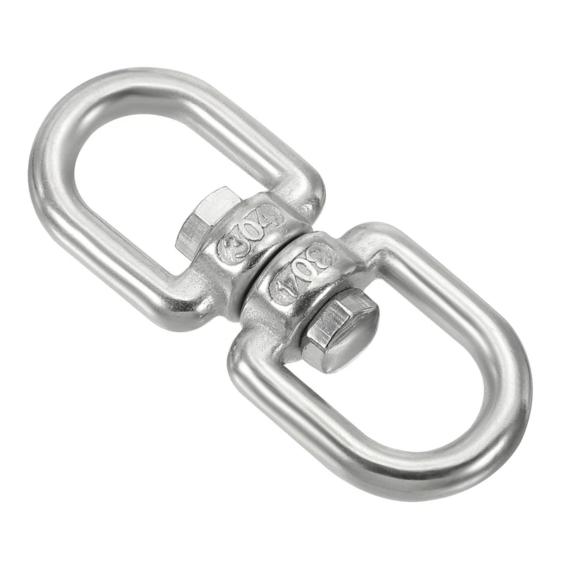 Double Ended Swivel Eye Hook M5 Working Load 163kg/359lbs, for Hanging