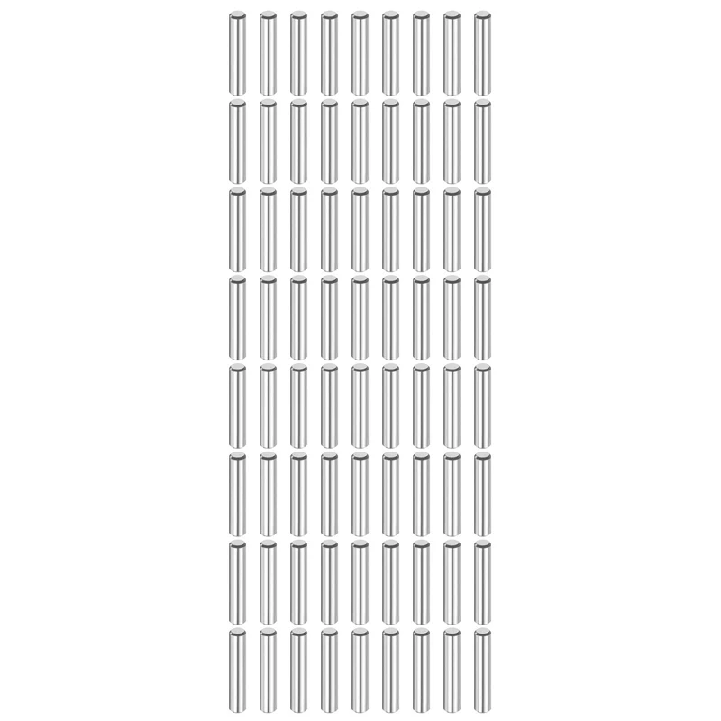 80 Pcs 4 mm x 16 mm Dowel Pins 316L Stainless Steel Shelf Support Peg Pin