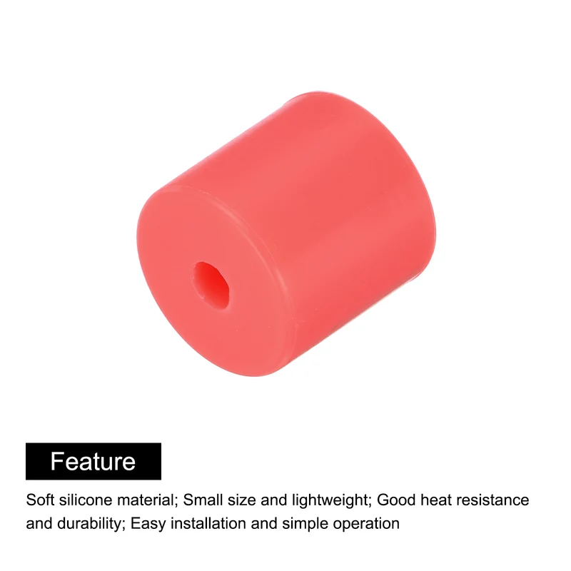 12Pcs Silicone Bed Mounts Leveling Column Silicone Buffer 16mm Red