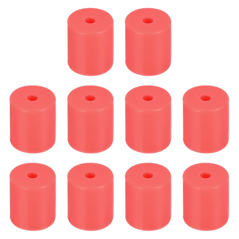 10Pcs Silicone Bed Mounts Leveling Column Silicone Buffer 18mm Red