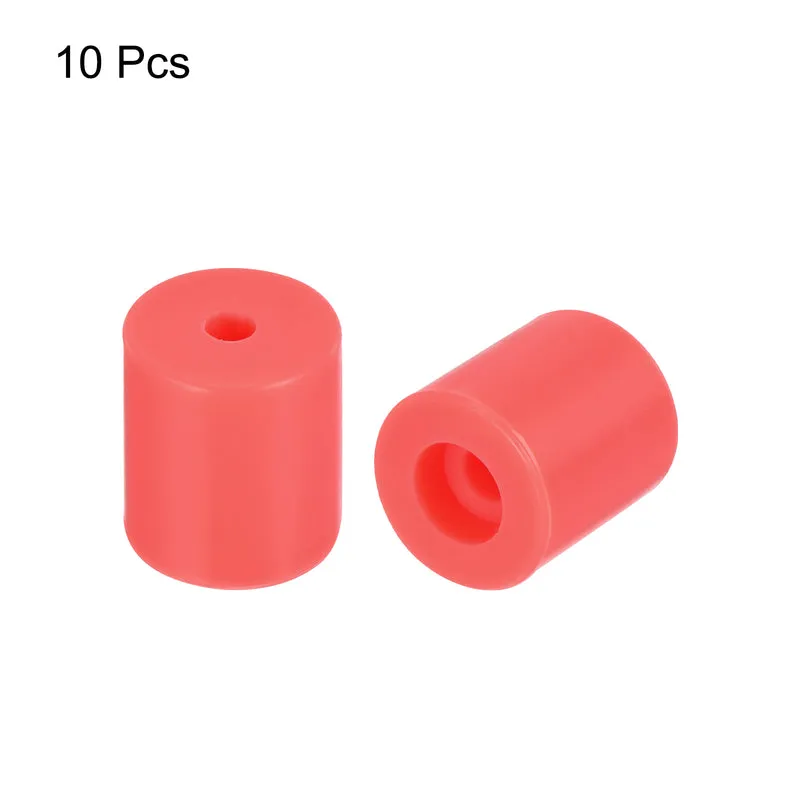 10Pcs Silicone Bed Mounts Leveling Column Silicone Buffer 18mm Red