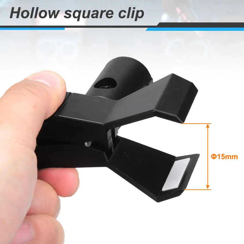 2Pcs Butterfly Microphone Clip with 5/8" Male to 3/8" Female Screw Adapter