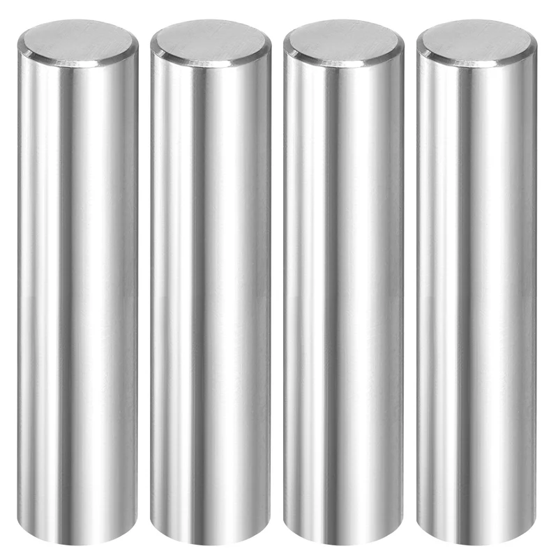 4 Pcs 12 mm x 55 mm Dowel Pins, 316L Stainless Steel Shelf Support Peg Pin